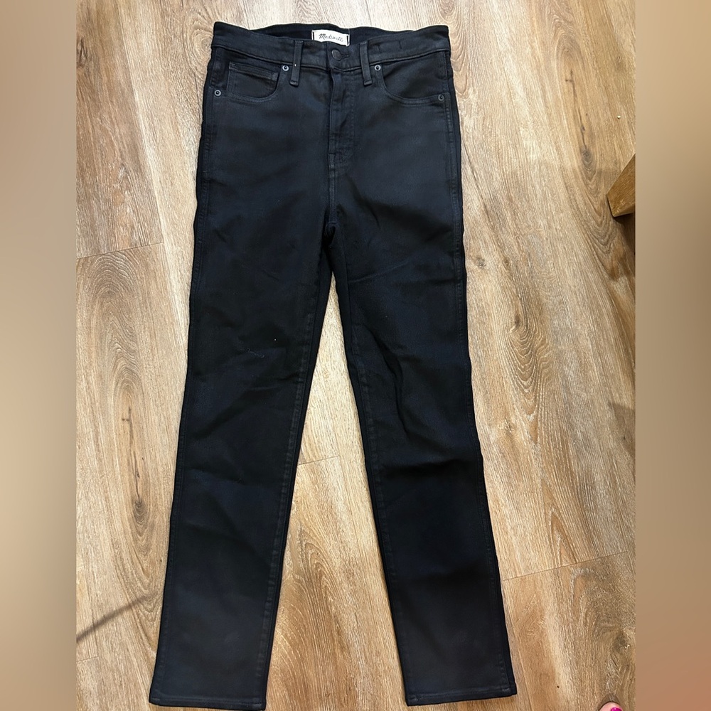 Madewell Black Stovepipe Jeans Classic Fit